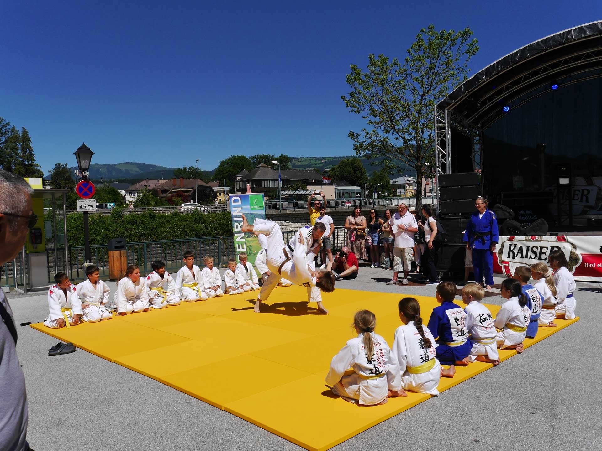 judovorfuehrung halleiner stadtfest